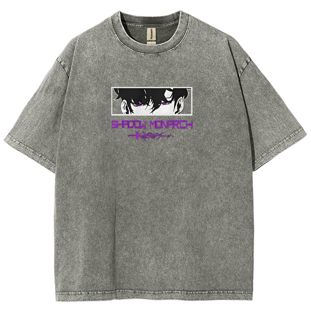 Camiseta Unisex Lavada Solo Leveling 2501009734
