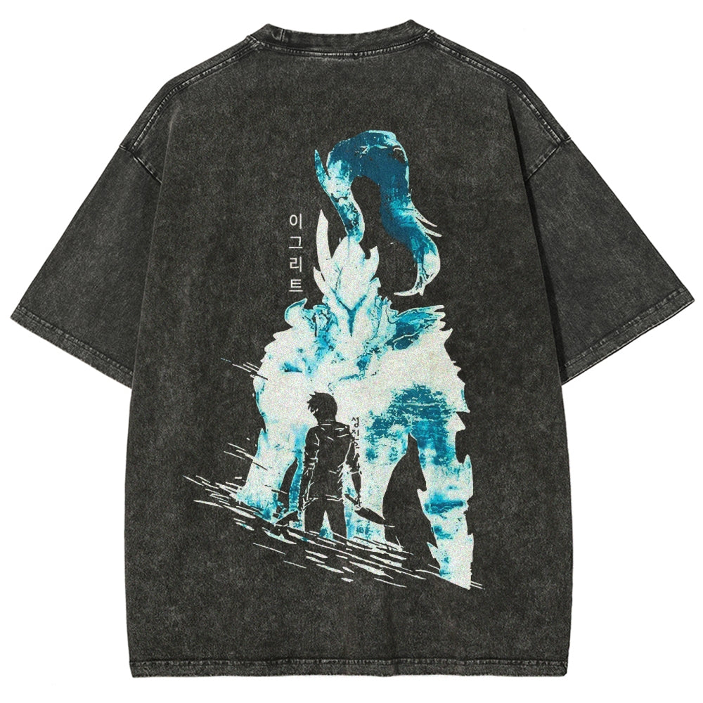 solo leveling Camiseta unisex lavada 2501009736