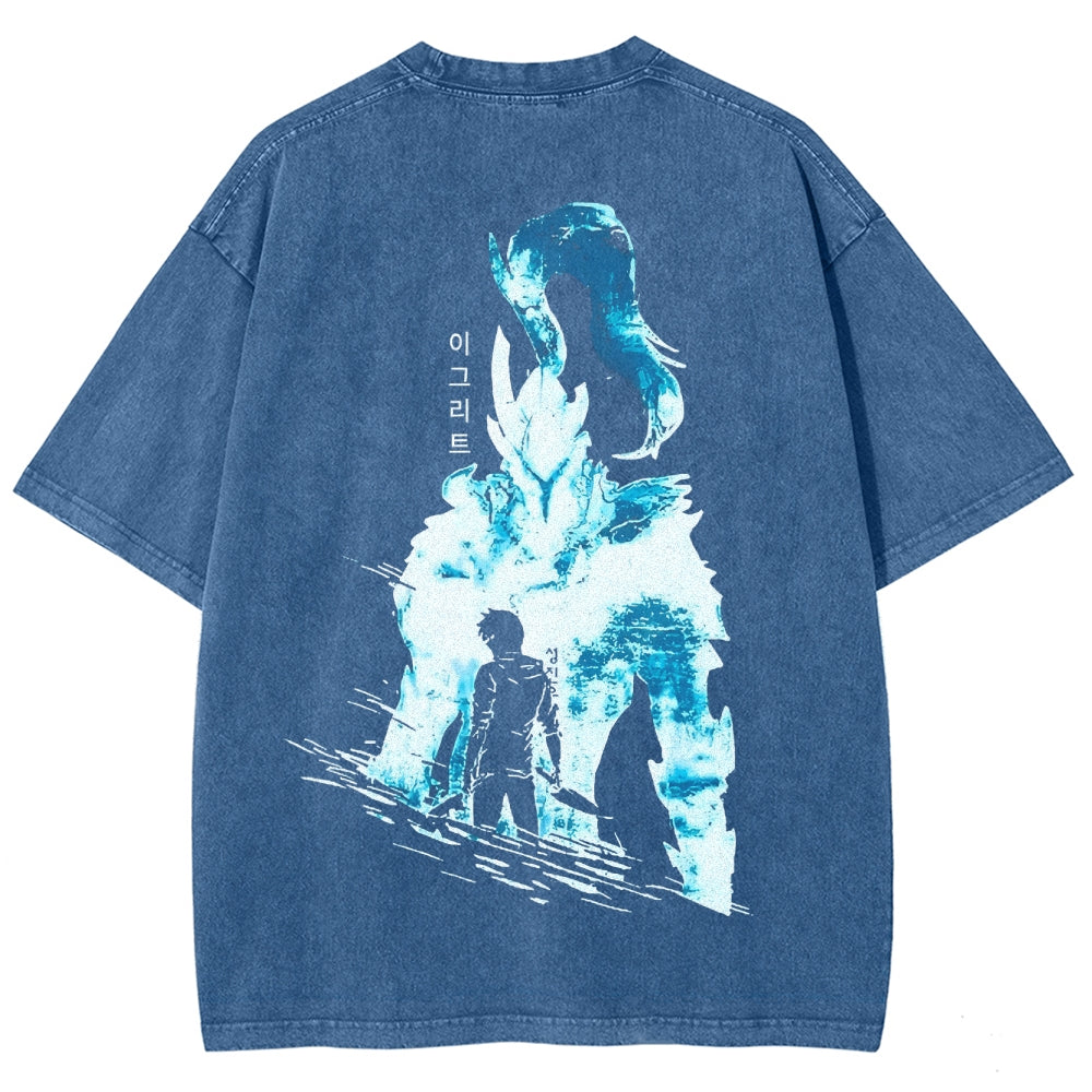 solo leveling Camiseta unisex lavada 2501009736