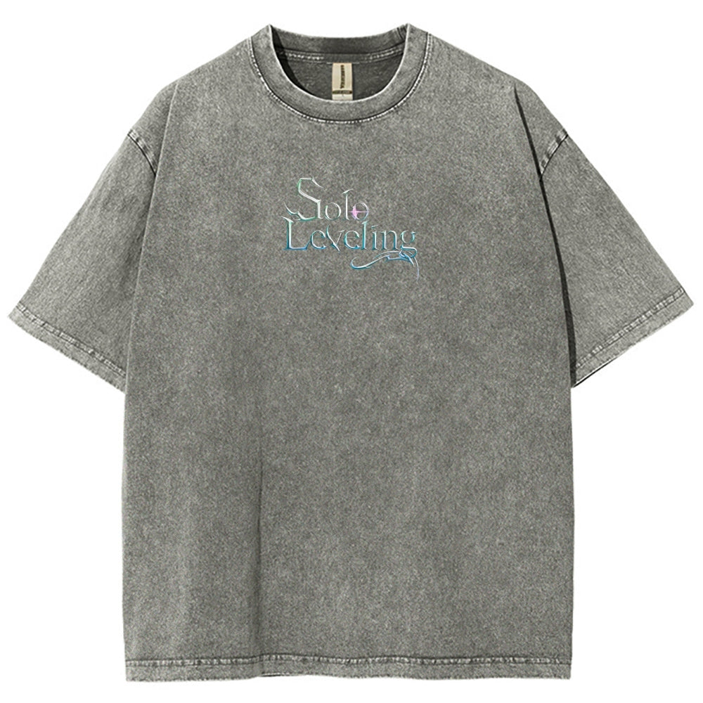 solo leveling Camiseta unisex lavada 2501009736
