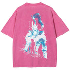 solo leveling Unisex Fit Washed T-Shirt 2501009736