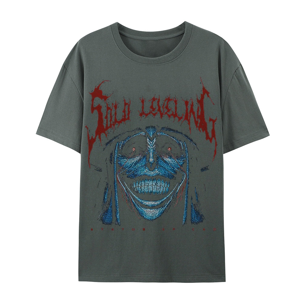 solo leveling Casual Short Sleeve T-Shirt 2501009747