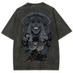 solo leveling Unisex Fit Washed T-Shirt 2502004266
