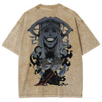 solo leveling Unisex Fit Washed T-Shirt 2502004266