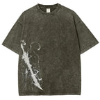 solo leveling Unisex Fit Washed T-Shirt 2502004280