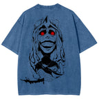 camiseta lavada unisex solo leveling 2502004303