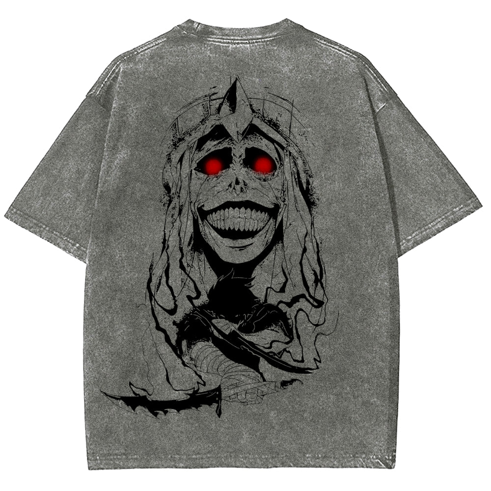 camiseta lavada unisex solo leveling 2502004303