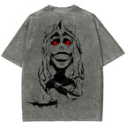 camiseta lavada unisex solo leveling 2502004303