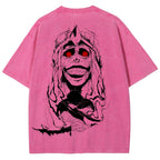 camiseta lavada unisex solo leveling 2502004303