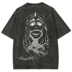 camiseta lavada unisex solo leveling 2502004303