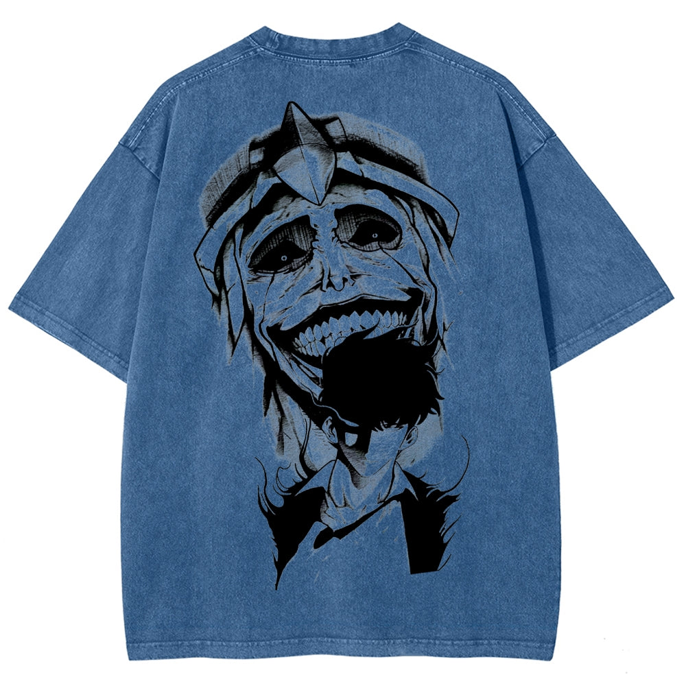 solo levelingCamiseta unisex lavada 2502004724