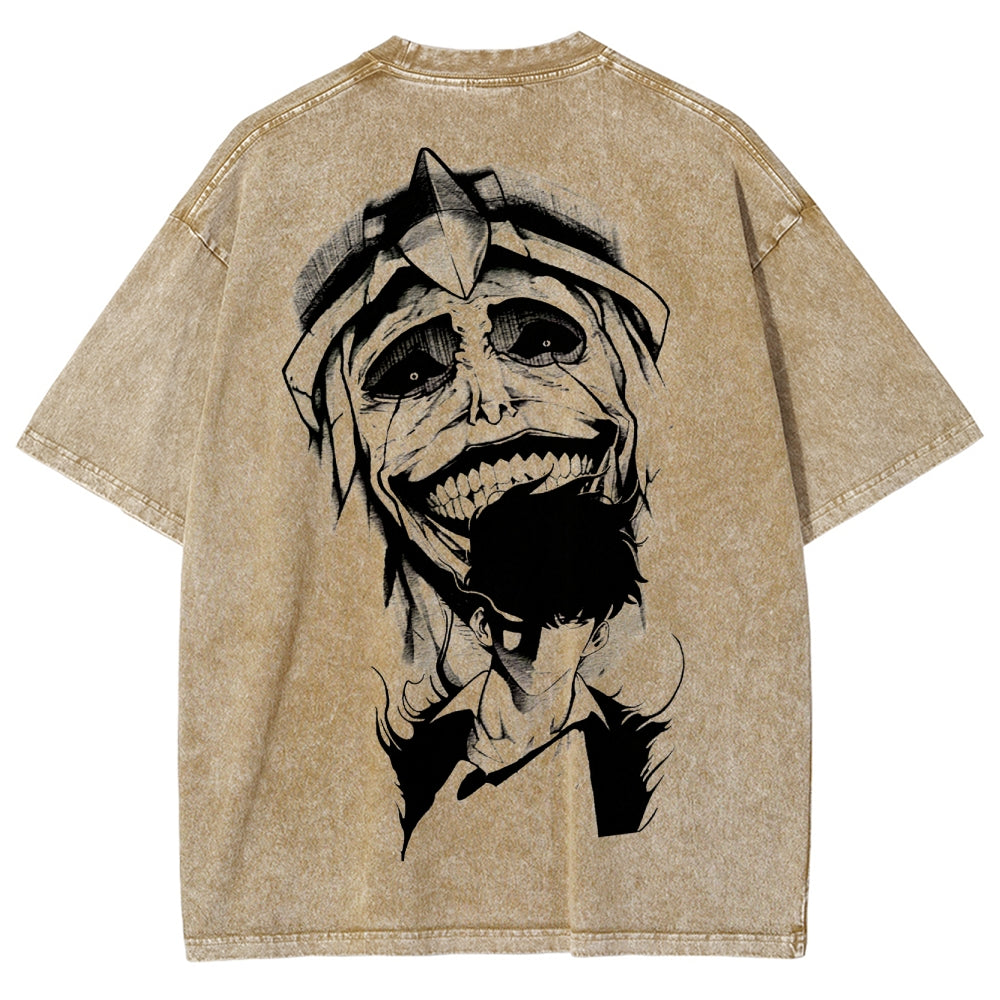 solo levelingCamiseta unisex lavada 2502004724