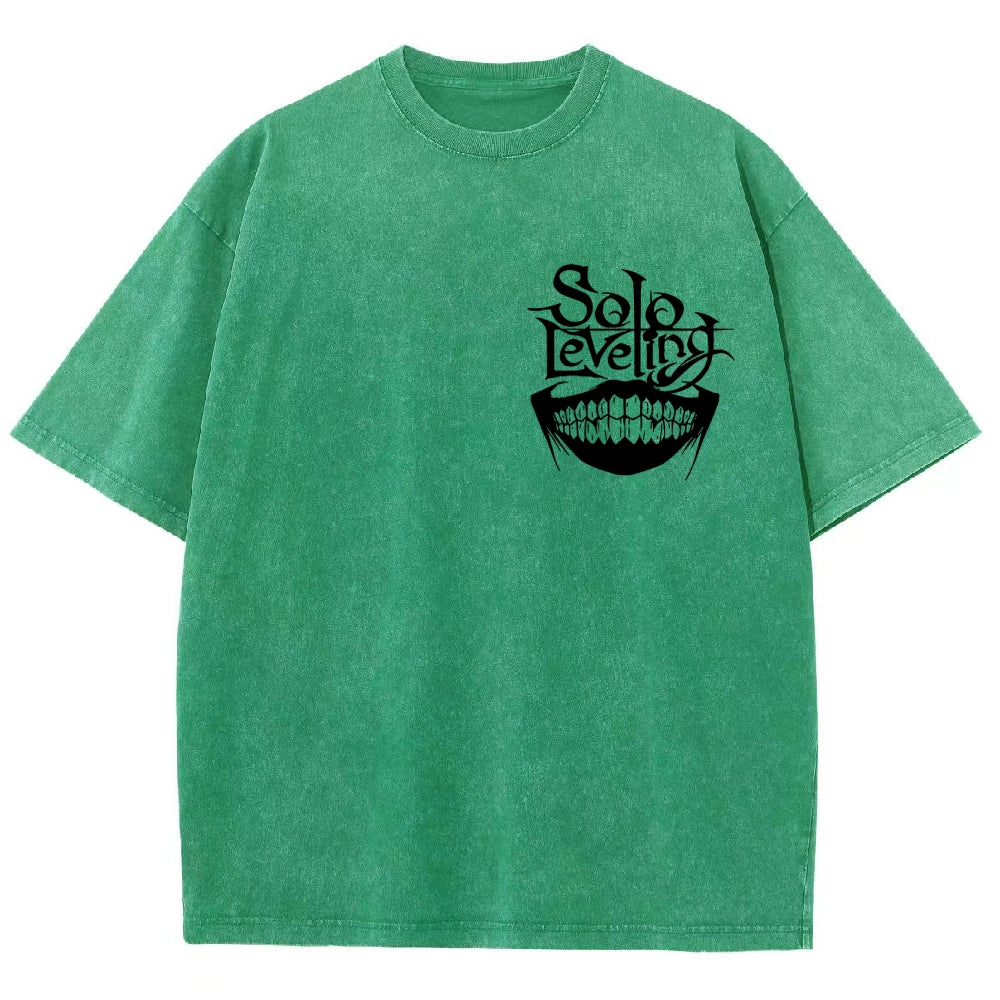 solo levelingCamiseta unisex lavada 2502004724