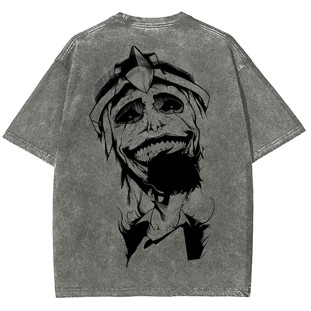 solo levelingCamiseta unisex lavada 2502004724