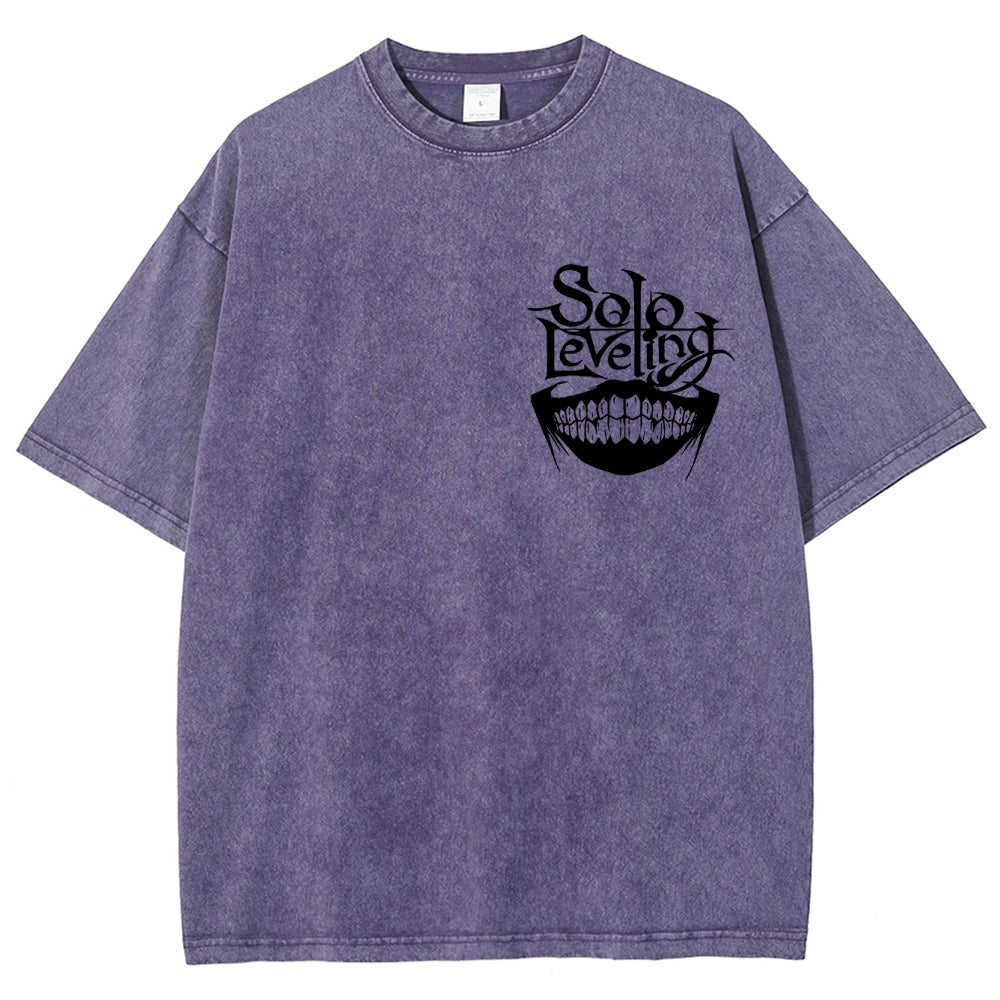 solo levelingCamiseta unisex lavada 2502004724