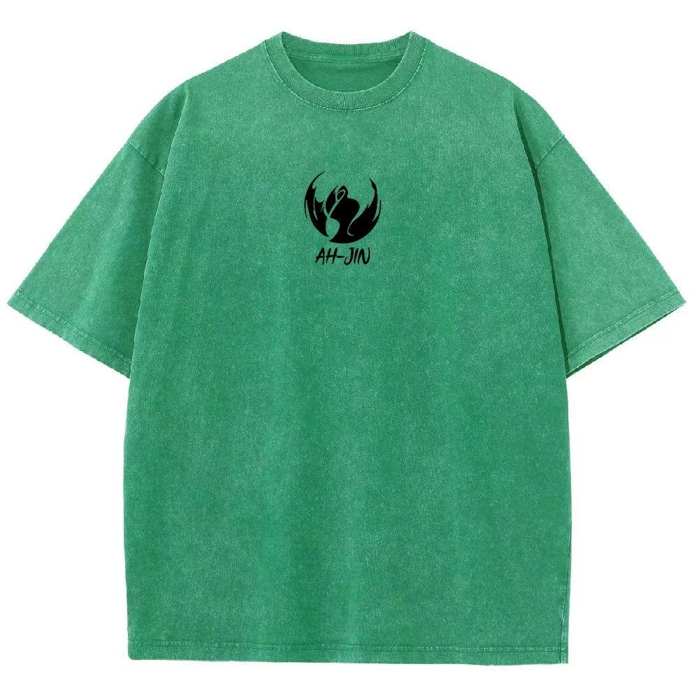 solo leveling Unisex Fit Washed T-Shirt 2502007458