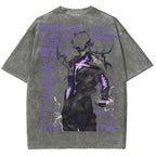 solo leveling Unisex Fit Washed T-Shirt 2502007460