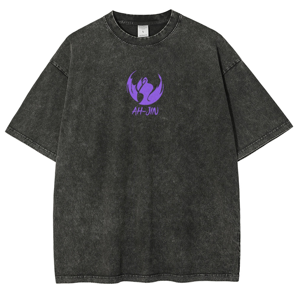 solo leveling Camiseta Unisex Lavada 2502007467