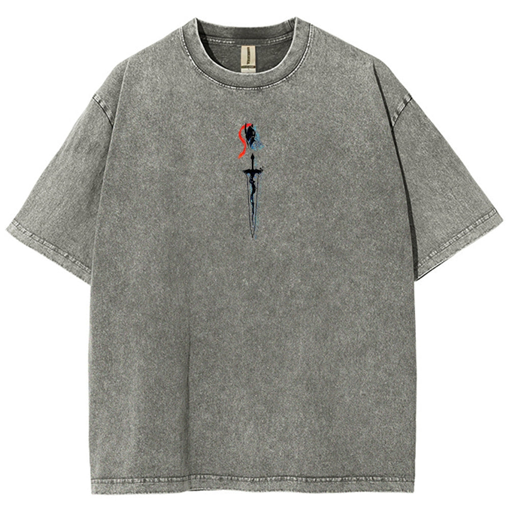 solo leveling Camiseta Unisex Lavada 2502007472