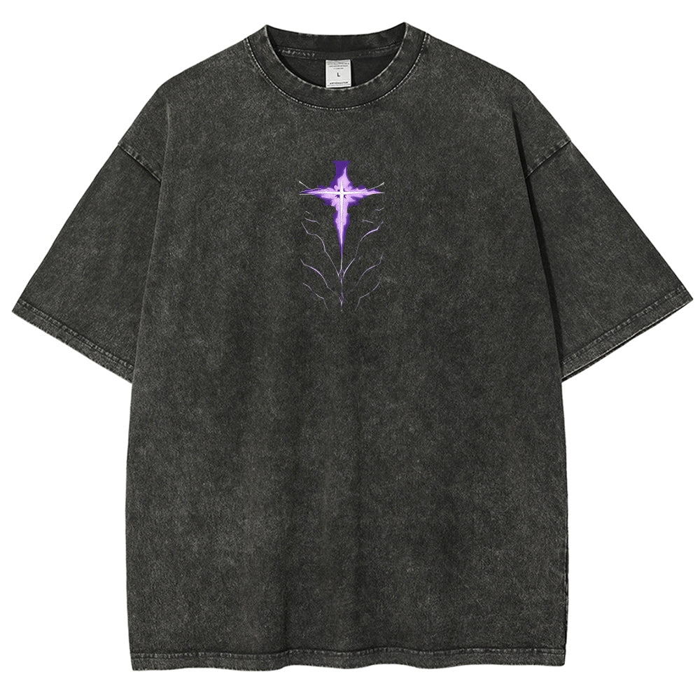 solo leveling Camiseta Unisex Lavada 2502007484