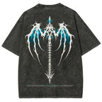 T-shirt délavé coupe unisexe Solo Leveling 2502007490