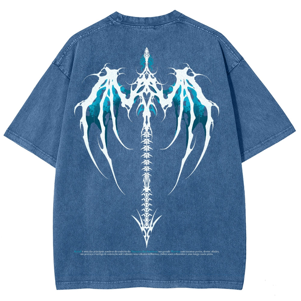 T-shirt délavé coupe unisexe Solo Leveling 2502007490
