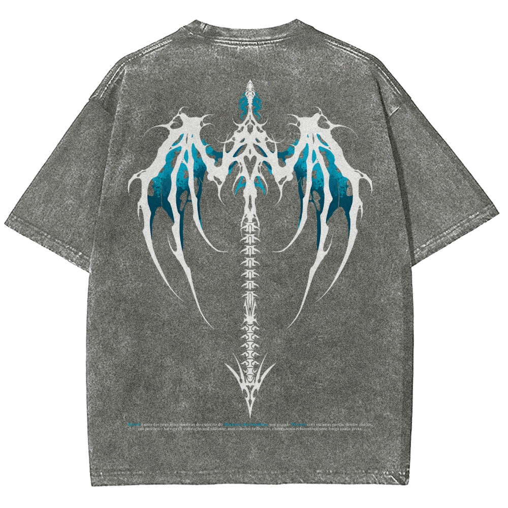 T-shirt délavé coupe unisexe Solo Leveling 2502007490