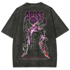solo leveling Unisex Fit Washed T-Shirt 2502007499
