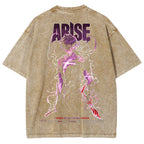 solo leveling Unisex Fit Washed T-Shirt 2502007499