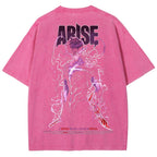 solo leveling Unisex Fit Washed T-Shirt 2502007499