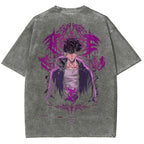 T-shirt délavé unisexe Solo Leveling 2502007503