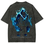 solo leveling Unisex Fit Washed T-Shirt 2502007514