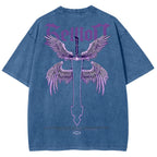 solo leveling Unisex Fit Washed T-Shirt 2502007529