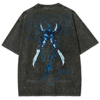 T-shirt délavé unisexe Solo Leveling 2502007532