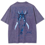 T-shirt délavé unisexe Solo Leveling 2502007532