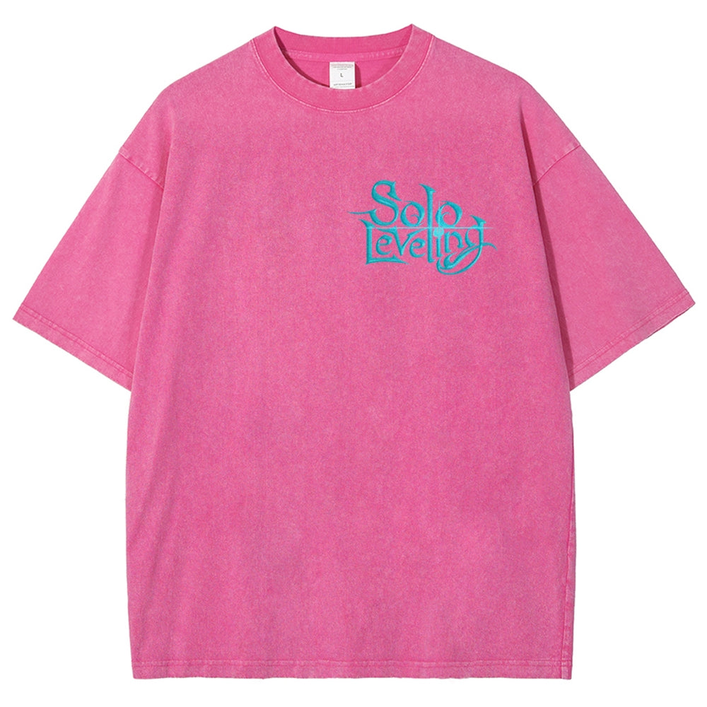 solo leveling Camiseta Unisex Lavada 2502007534