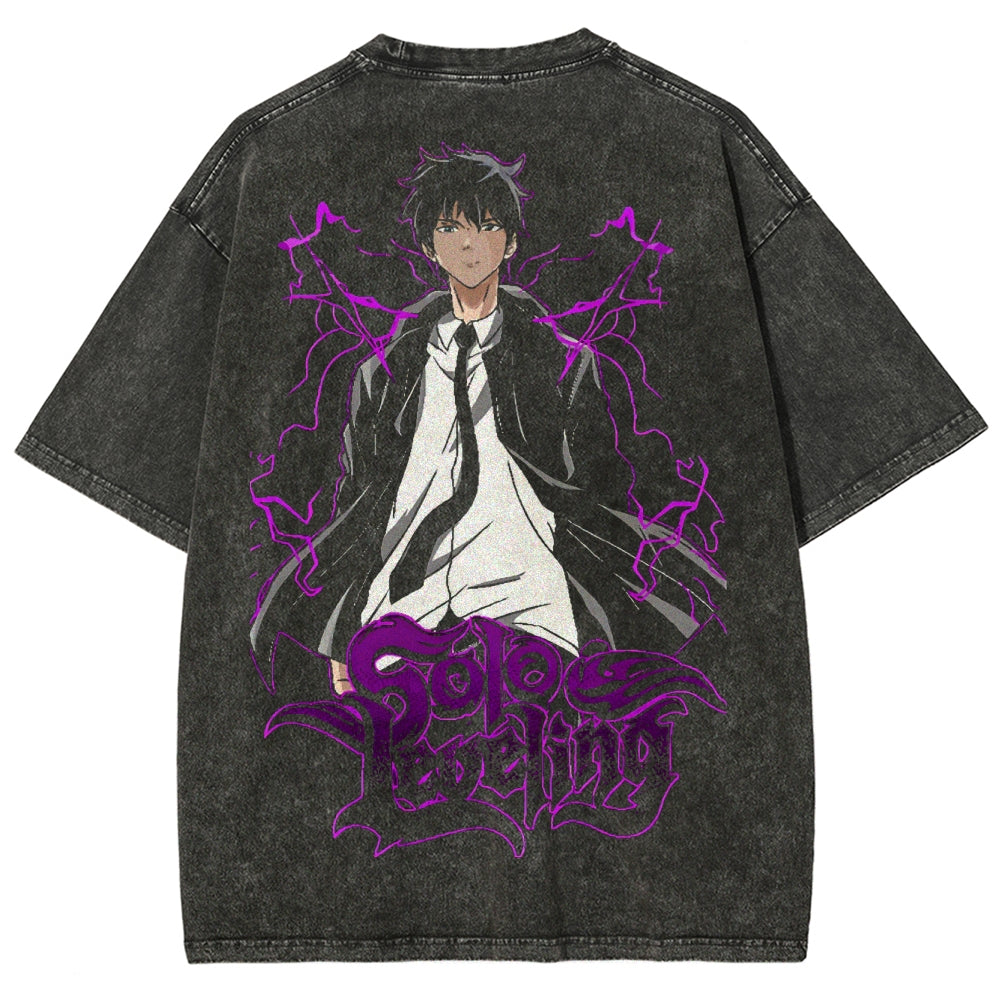 solo leveling Camiseta unisex lavada 2502007599