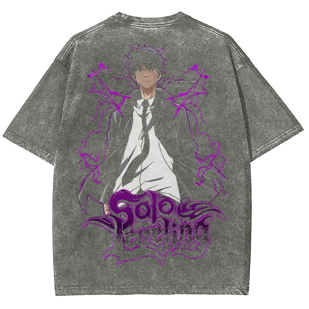 solo leveling Camiseta unisex lavada 2502007599