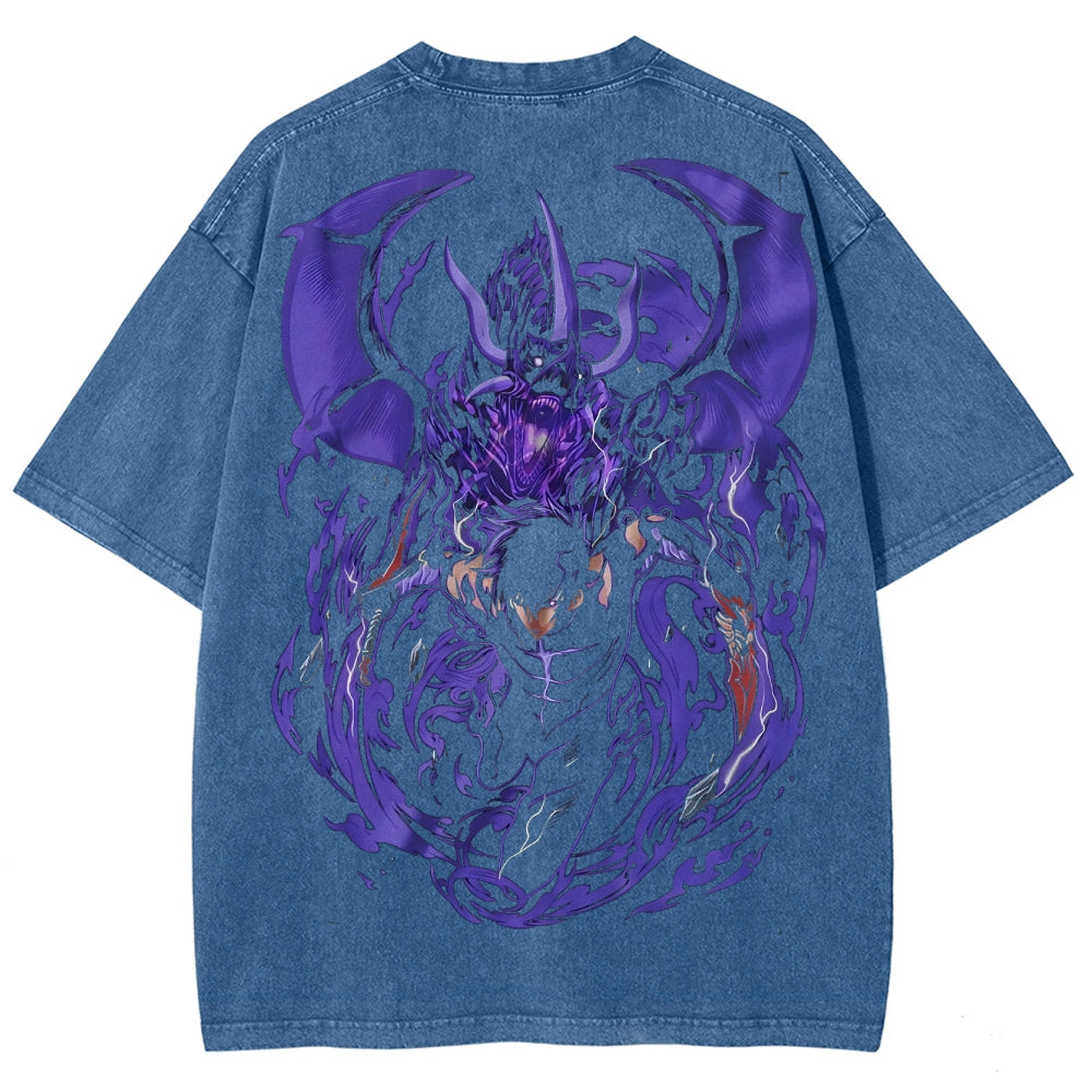solo leveling Camiseta Unisex Lavada 2502007601