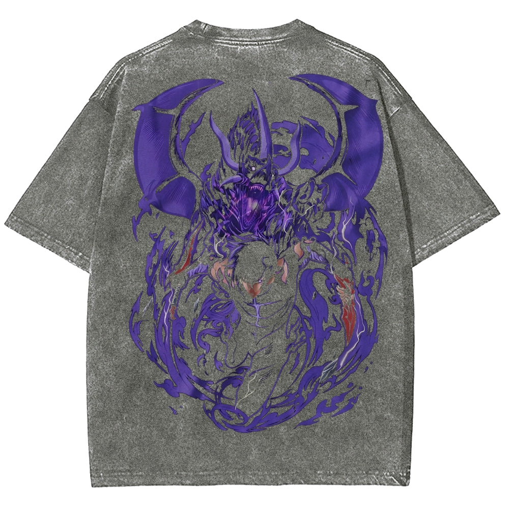 solo leveling Camiseta Unisex Lavada 2502007601