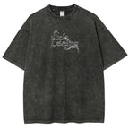 Camiseta Lavada Unisex Solo Leveling 2502007607