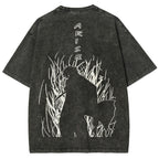 Camiseta Lavada Unisex Solo Leveling 2502007607