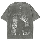 Camiseta Lavada Unisex Solo Leveling 2502007607