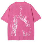 Camiseta Lavada Unisex Solo Leveling 2502007607