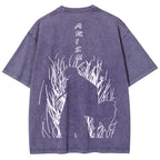 Camiseta Lavada Unisex Solo Leveling 2502007607
