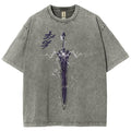 Solo Leveling Unisex Fit Washed T-Shirt 2503002292