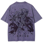 Solo Leveling Unisex Fit Washed T-Shirt 2503002292