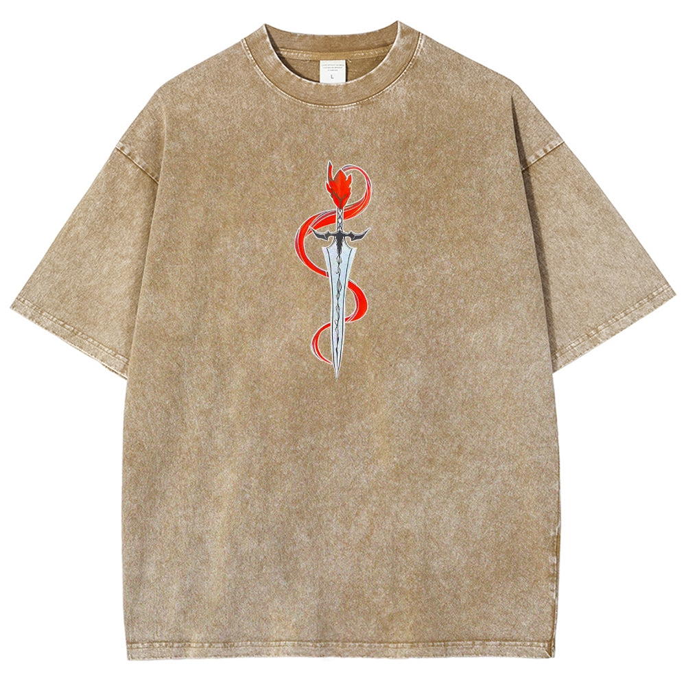 Camiseta Unisex Ajuste Lavado Solo-leveling 2503010123