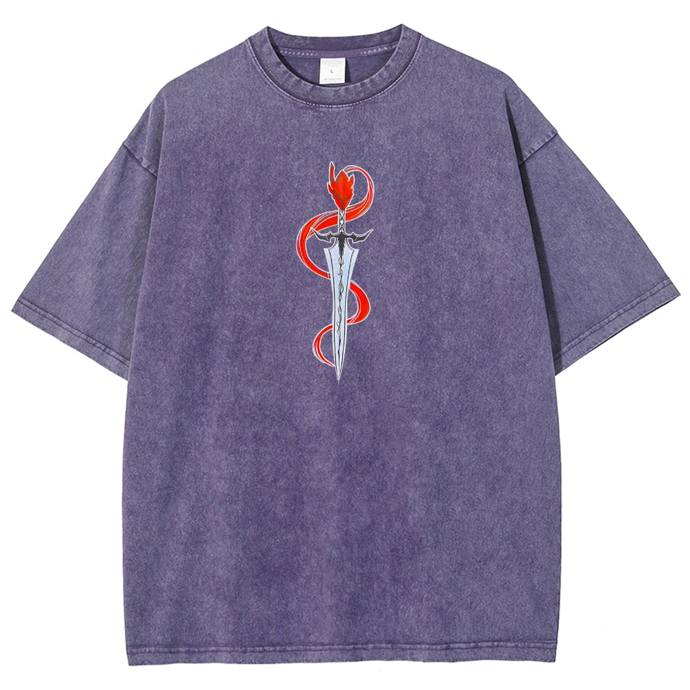 Camiseta Unisex Ajuste Lavado Solo-leveling 2503010123