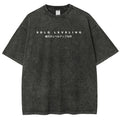 T-shirt Unisexe Délavé Solo Leveling 2503010751